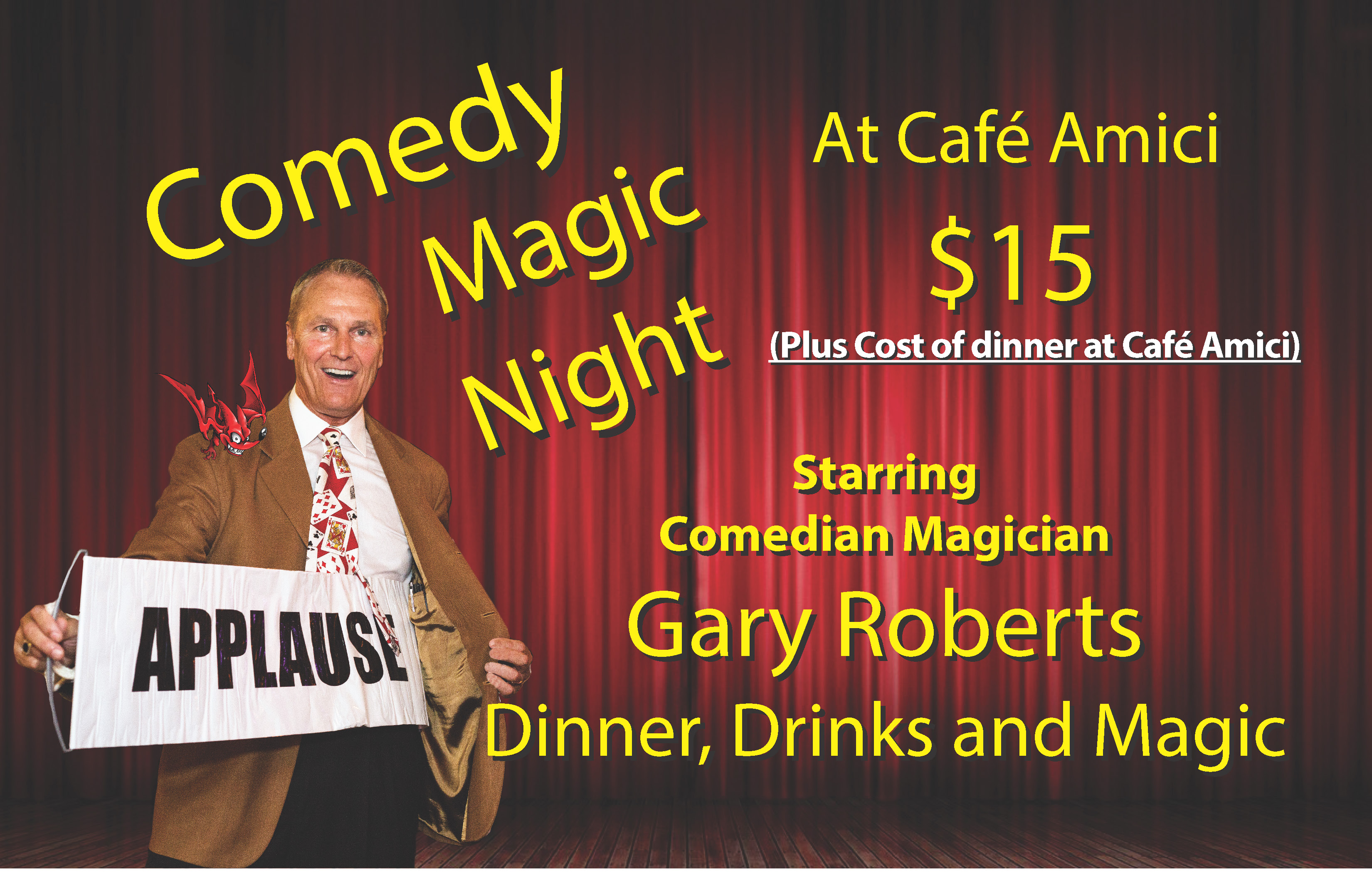 Comedy Magic Night Spring