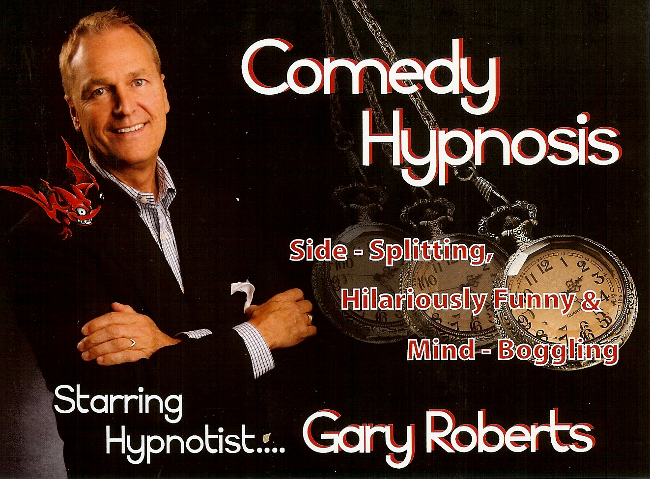 Gary Roberts Hypnotist & Comedian Magician Florida